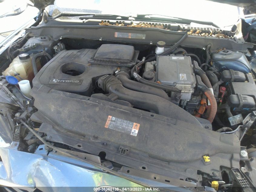 2019 FORD FUSION HYBRID SE - 3FA6P0LU2KR109704