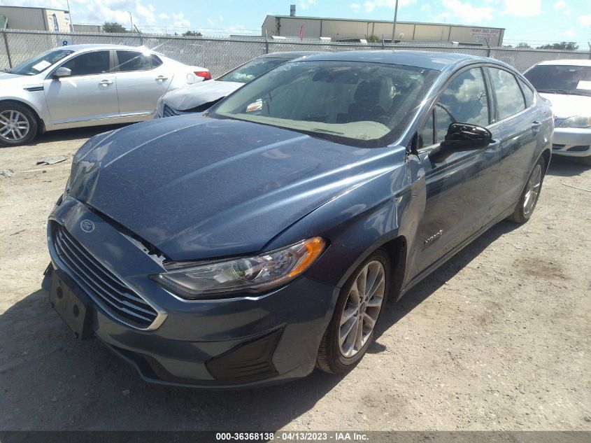 2019 FORD FUSION HYBRID SE - 3FA6P0LU2KR109704