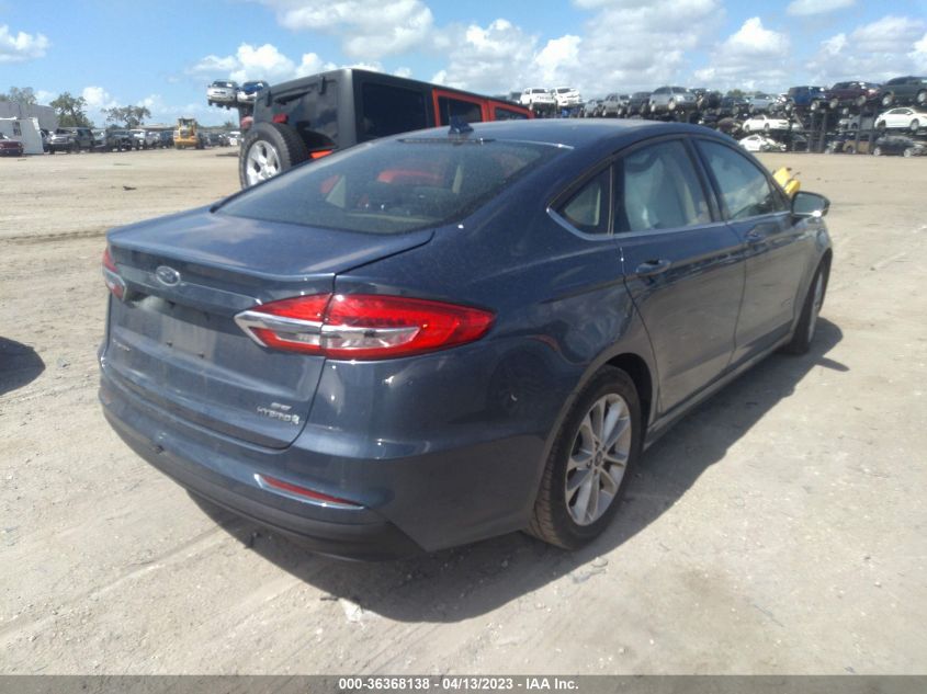 2019 FORD FUSION HYBRID SE - 3FA6P0LU2KR109704