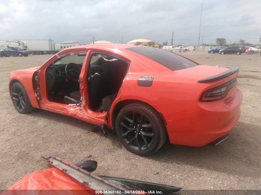 VIN 2C3CDXBG4MH677966 2021 DODGE CHARGER SXT