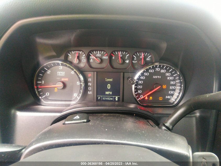 2016 CHEVROLET SILVERADO 1500 CUSTOM - 1GCVKPEC8GZ252256