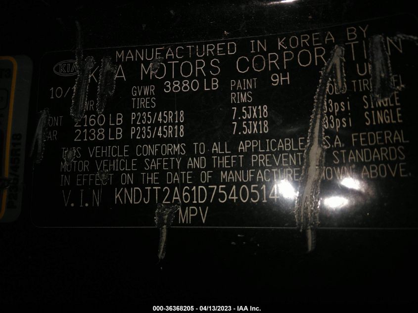 2013 KIA SOUL ! - KNDJT2A61D7540514