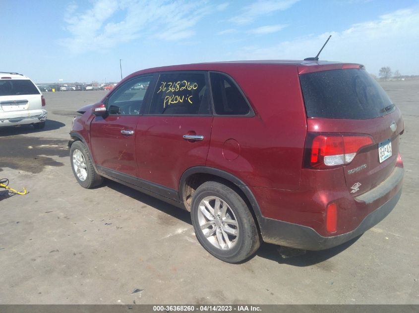 2015 KIA SORENTO LX - 5XYKT3A65FG591787