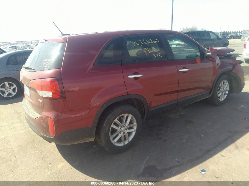 2015 KIA SORENTO LX - 5XYKT3A65FG591787