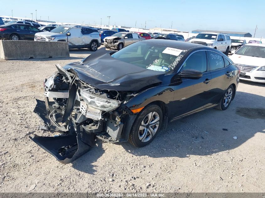 2017 HONDA CIVIC SEDAN LX - 19XFC2F51HE073915