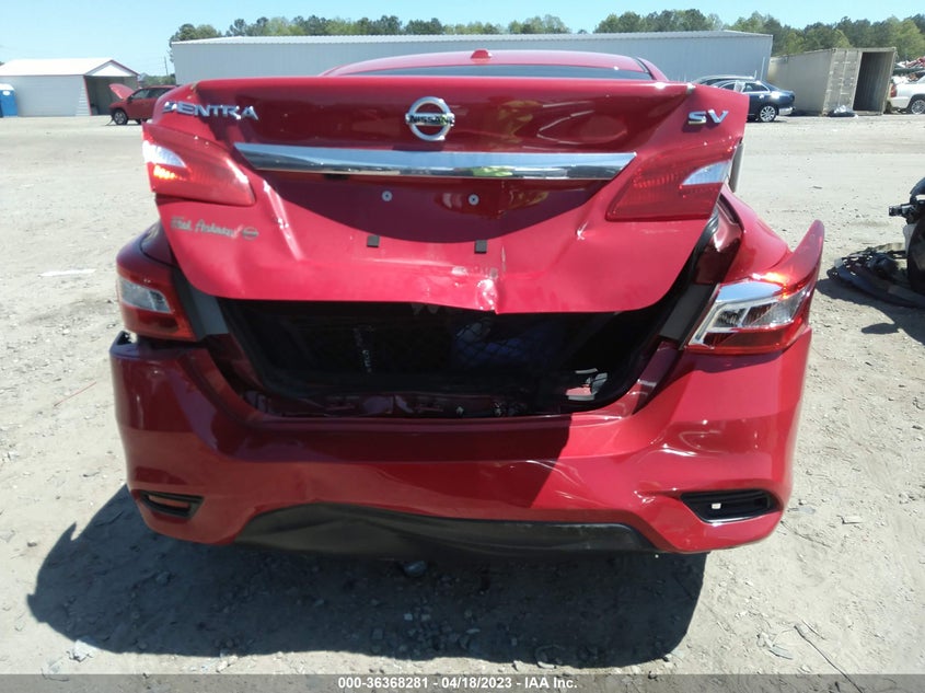 VIN 3N1AB7AP3JL621954 2018 NISSAN SENTRA SV