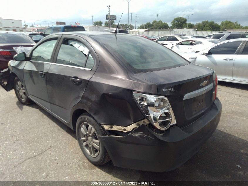 2014 CHEVROLET SONIC LT - 1G1JC5SH5E4204703