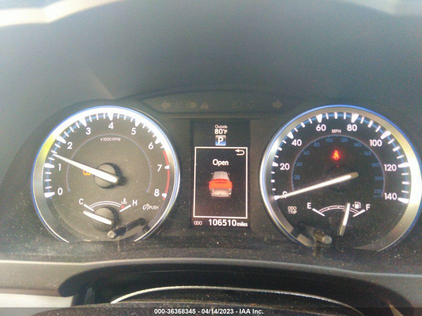 2016 TOYOTA HIGHLANDER XLE - 5TDJKRFH8GS232465