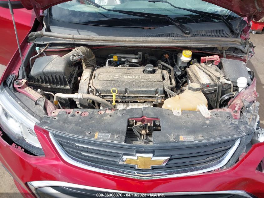 2017 CHEVROLET SONIC LT - 1G1JD5SH4H4161036