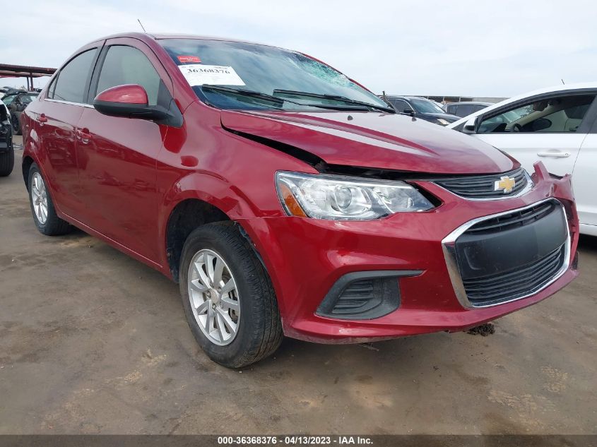 2017 CHEVROLET SONIC LT - 1G1JD5SH4H4161036