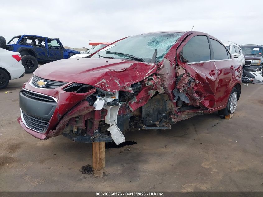 2017 CHEVROLET SONIC LT - 1G1JD5SH4H4161036
