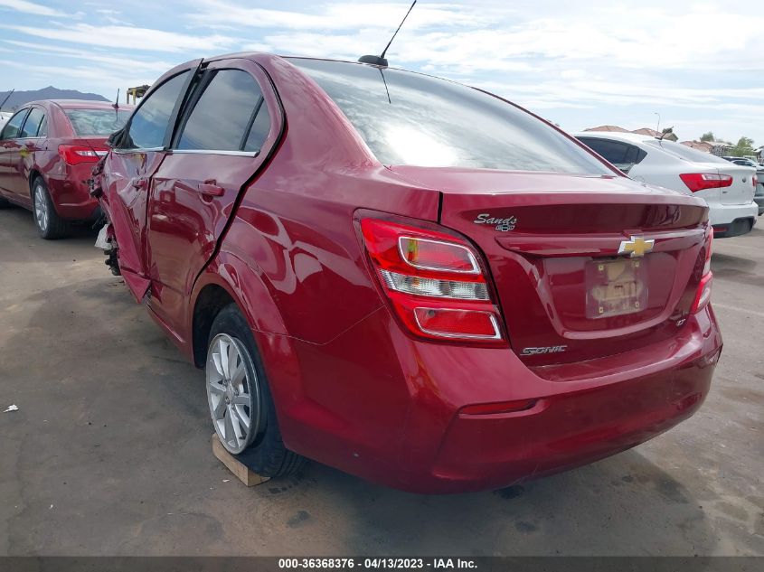 2017 CHEVROLET SONIC LT - 1G1JD5SH4H4161036