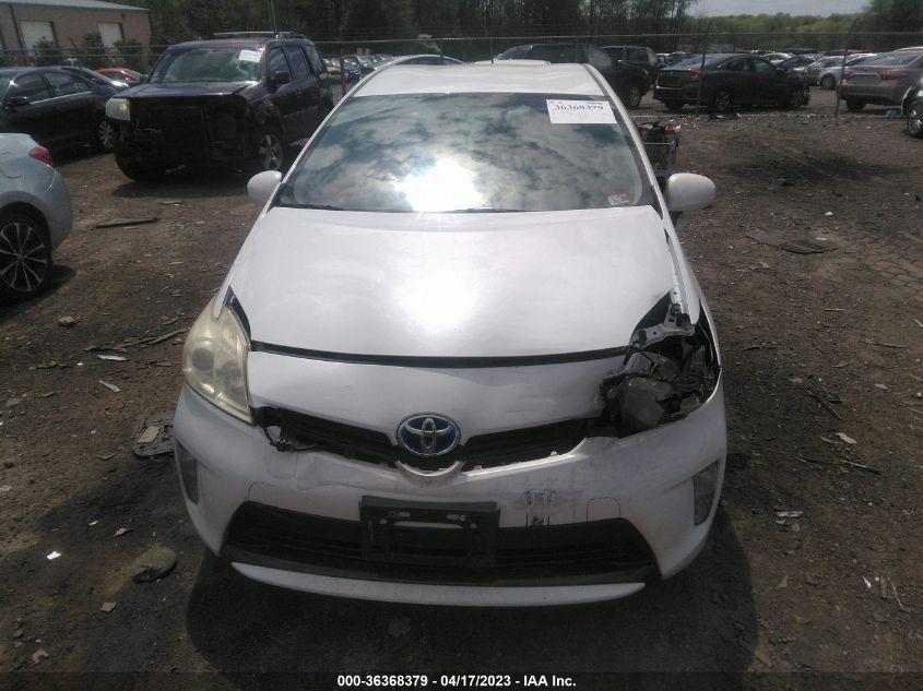 2013 TOYOTA PRIUS ONE/TWO/THREE/FOUR/FIVE - JTDKN3DU5D5569976