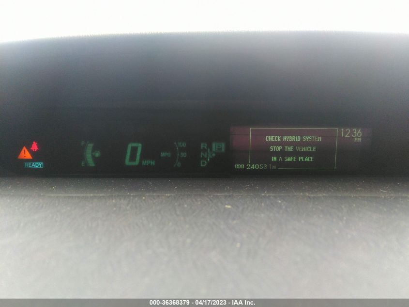 2013 TOYOTA PRIUS ONE/TWO/THREE/FOUR/FIVE - JTDKN3DU5D5569976