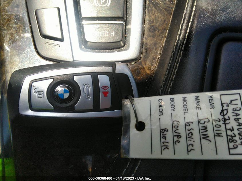 2014 BMW 6 SERIES 640I - WBA6A0C54ED317789
