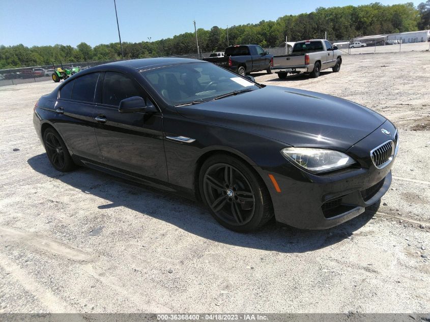 2014 BMW 6 SERIES 640I - WBA6A0C54ED317789