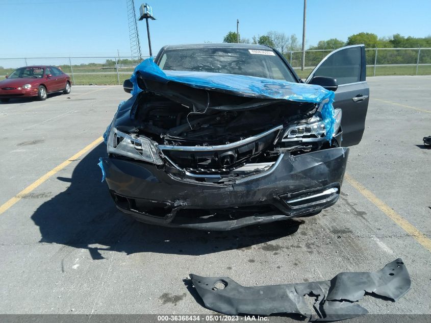2016 ACURA MDX W/TECH/W/TECH - 5FRYD4H49GB044563