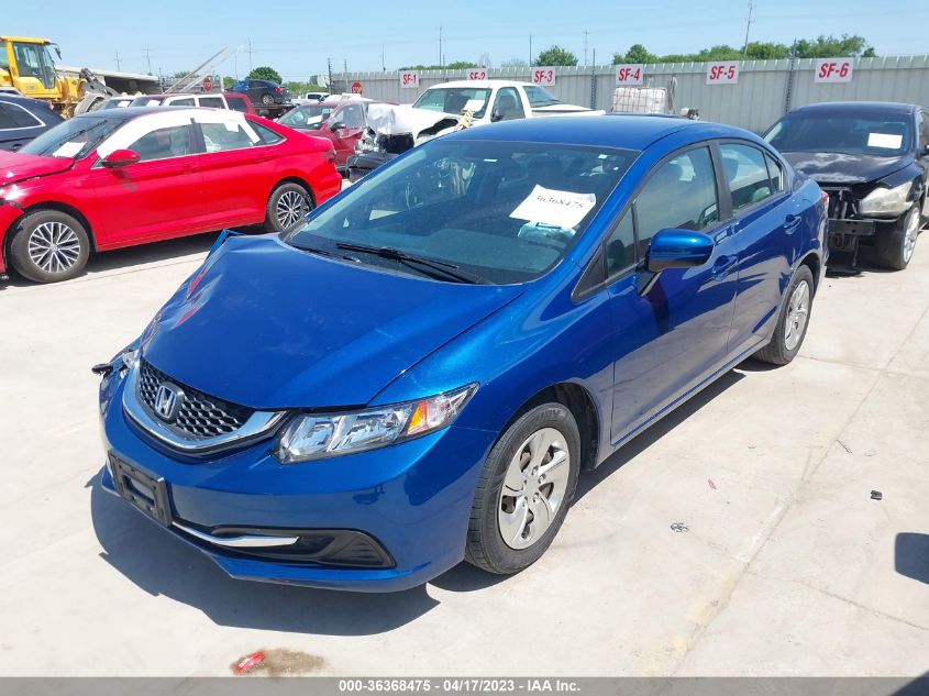 2015 HONDA CIVIC SEDAN LX - 19XFB2F59FE051841