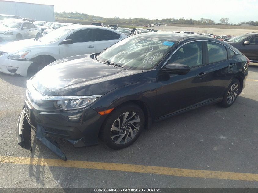 2018 HONDA CIVIC SEDAN EX - 19XFC2F70JE028875