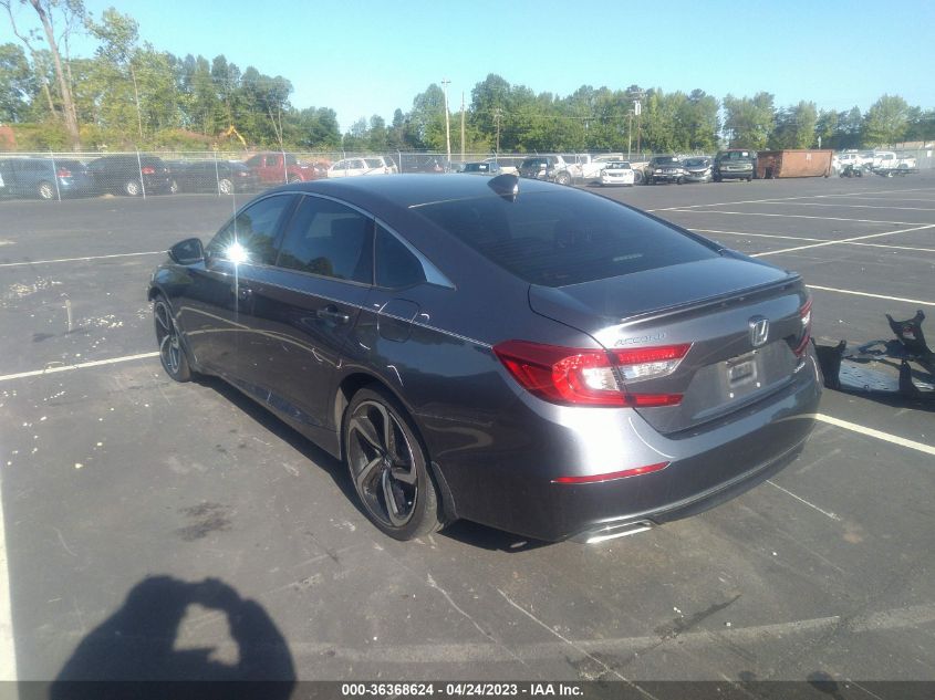 2020 HONDA ACCORD SEDAN SPORT - 1HGCV1F30LA072001
