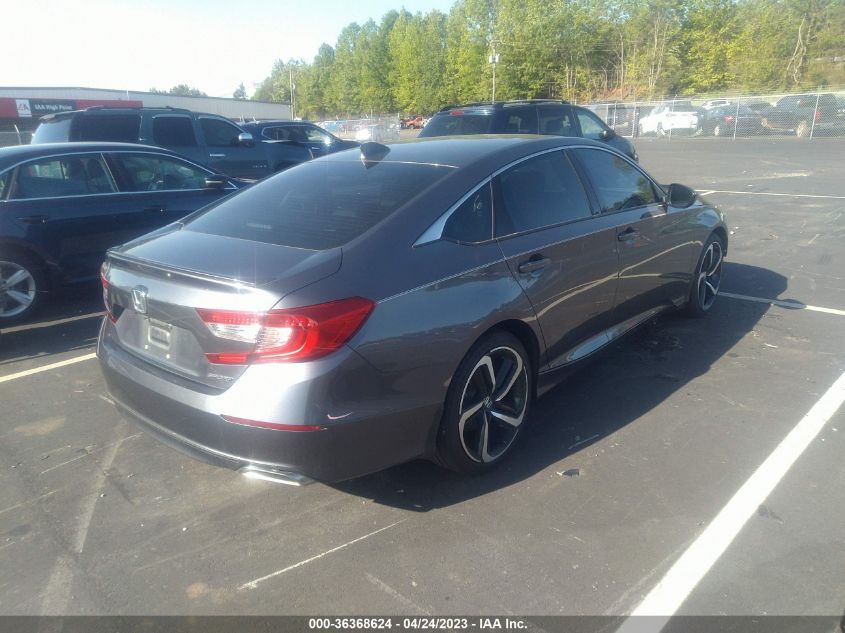2020 HONDA ACCORD SEDAN SPORT - 1HGCV1F30LA072001