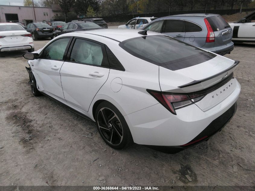 2022 HYUNDAI ELANTRA N LINE - KMHLR4AF2NU239879