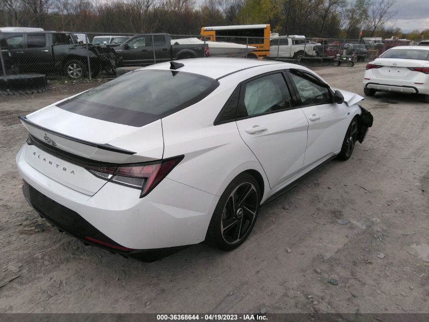 2022 HYUNDAI ELANTRA N LINE - KMHLR4AF2NU239879