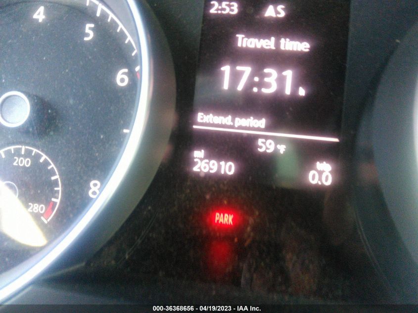 2019 VOLKSWAGEN GOLF ALLTRACK S/SE/SEL 3VWM17AU9KM514497