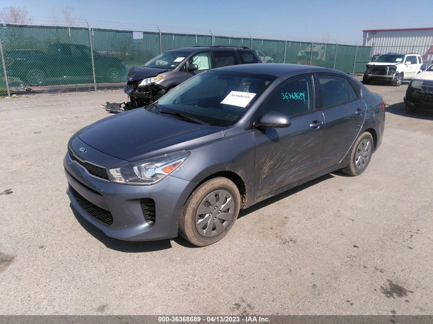 VIN 3KPA24AB4KE170376 2019 KIA RIO S