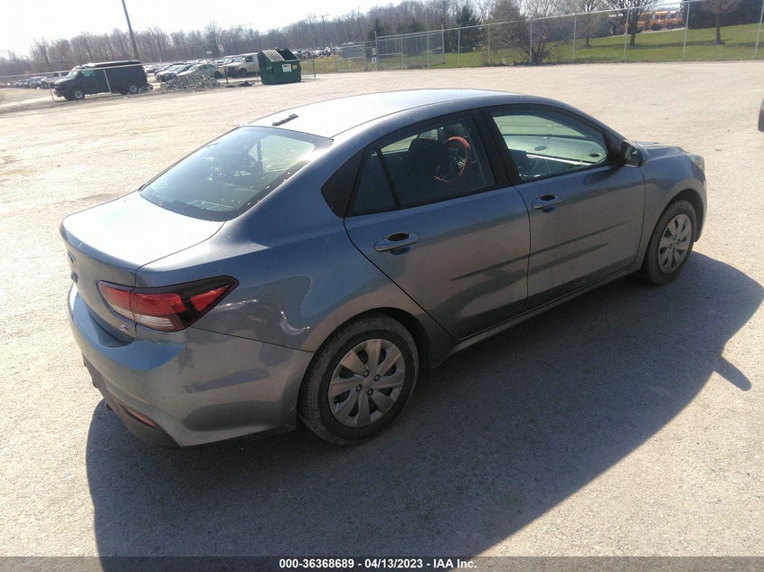 VIN 3KPA24AB4KE170376 2019 KIA RIO S
