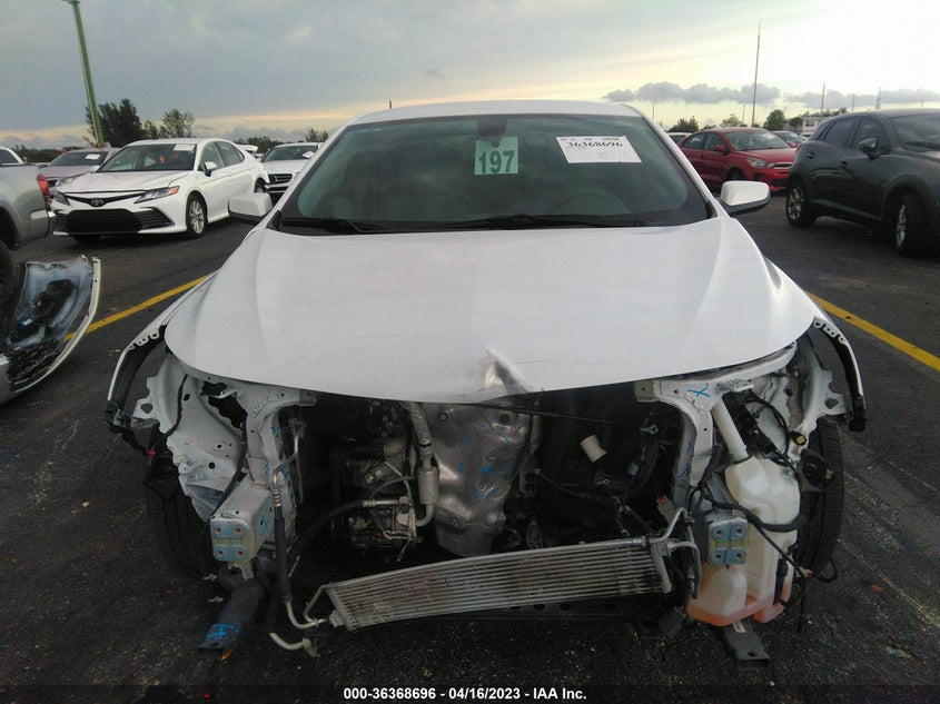 VIN 1G1ZD5ST5MF035323 2021 CHEVROLET MALIBU LT