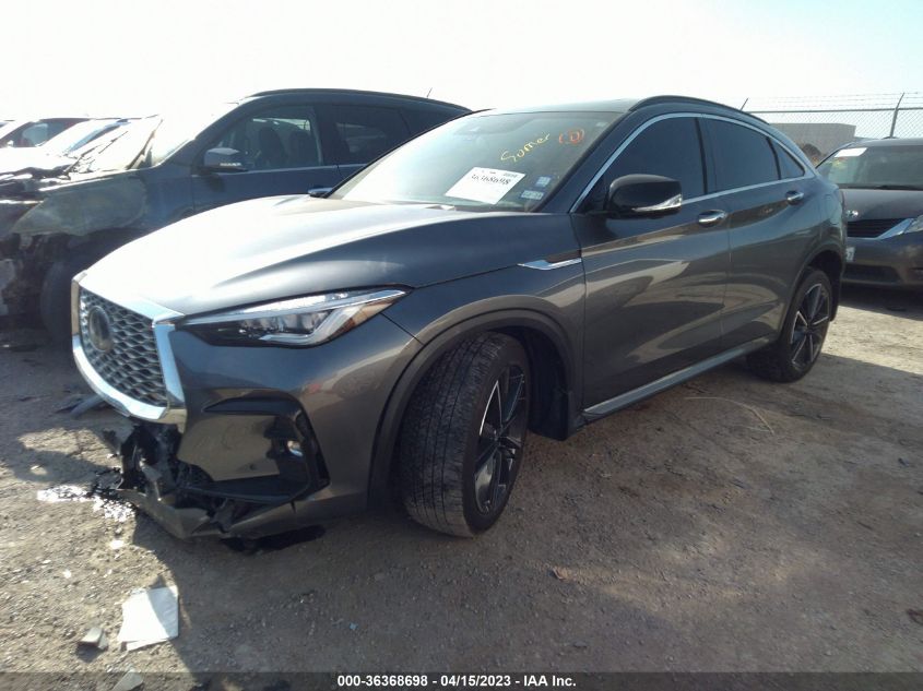 2022 INFINITI QX55 ESSENTIAL 3PCAJ5K33NF112709