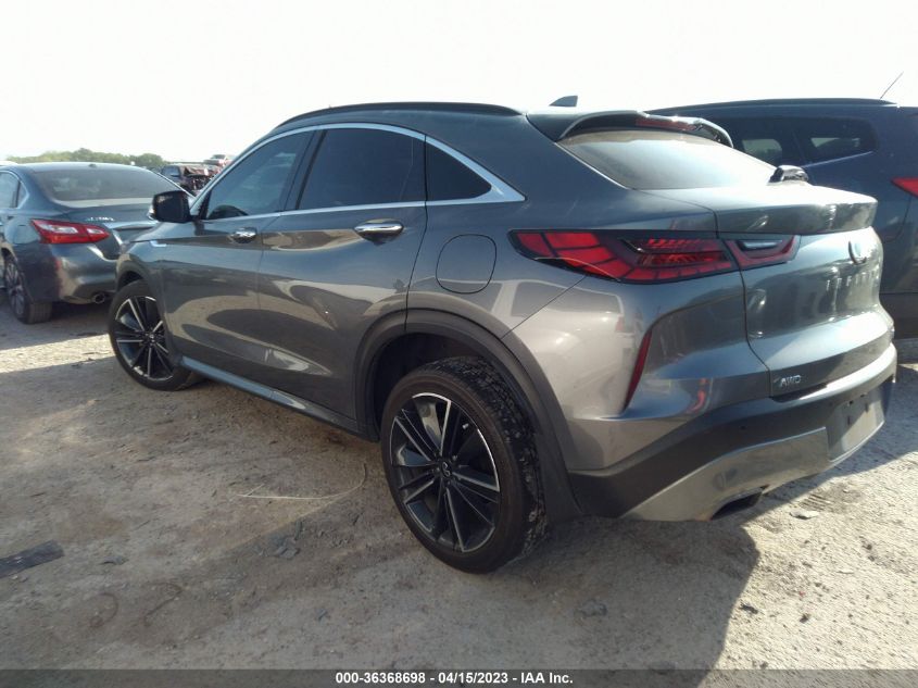 2022 INFINITI QX55 ESSENTIAL 3PCAJ5K33NF112709