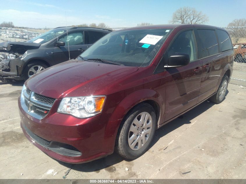 2017 DODGE GRAND CARAVAN SE - 2C4RDGBG3HR866193