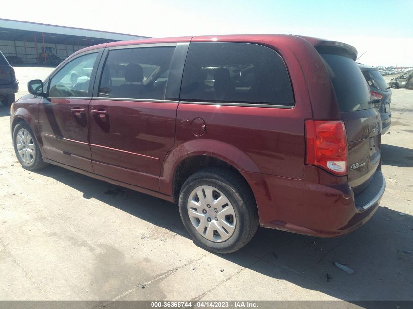 2017 DODGE GRAND CARAVAN SE - 2C4RDGBG3HR866193