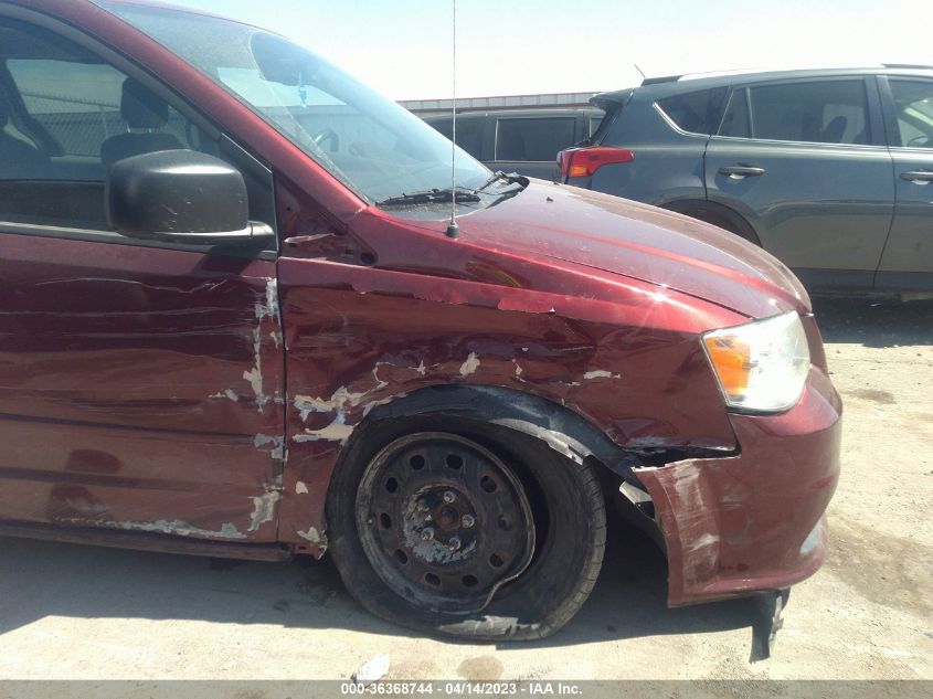 2017 DODGE GRAND CARAVAN SE - 2C4RDGBG3HR866193