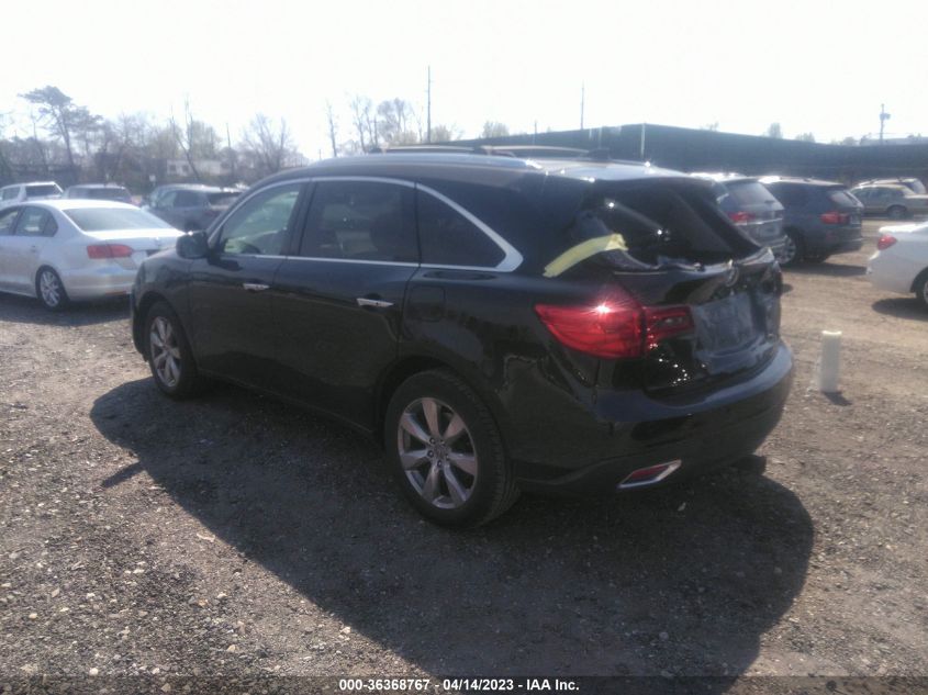 2016 ACURA MDX W/ADVANCE/W/ADVANCE - 5FRYD4H96GB056357