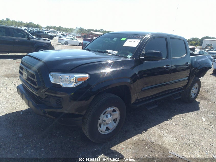 VIN 3TYAX5GN2MT016593 2021 TOYOTA TACOMA 2WD SR/SR5