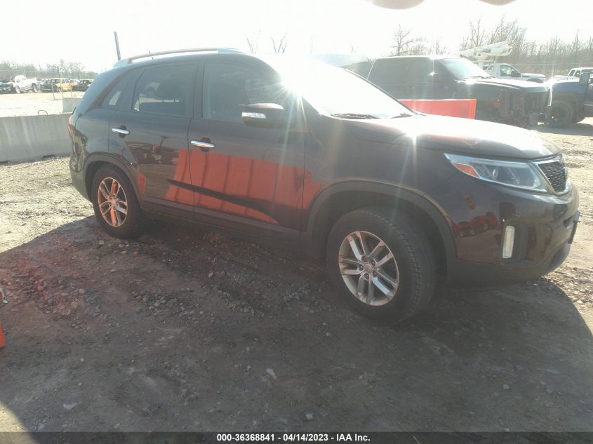 2014 KIA SORENTO LX - 5XYKT3A63EG455656