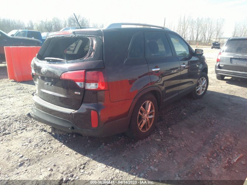 2014 KIA SORENTO LX - 5XYKT3A63EG455656