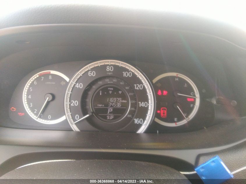 2014 HONDA ACCORD SEDAN EX-L - 1HGCR2F81EA215353