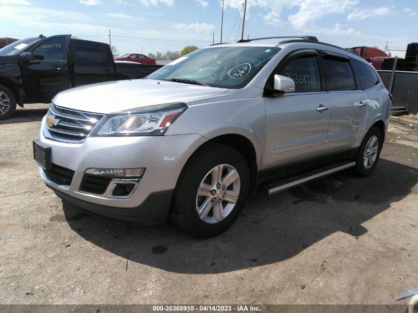 2014 CHEVROLET TRAVERSE LT - 1GNKRHKD1EJ319025