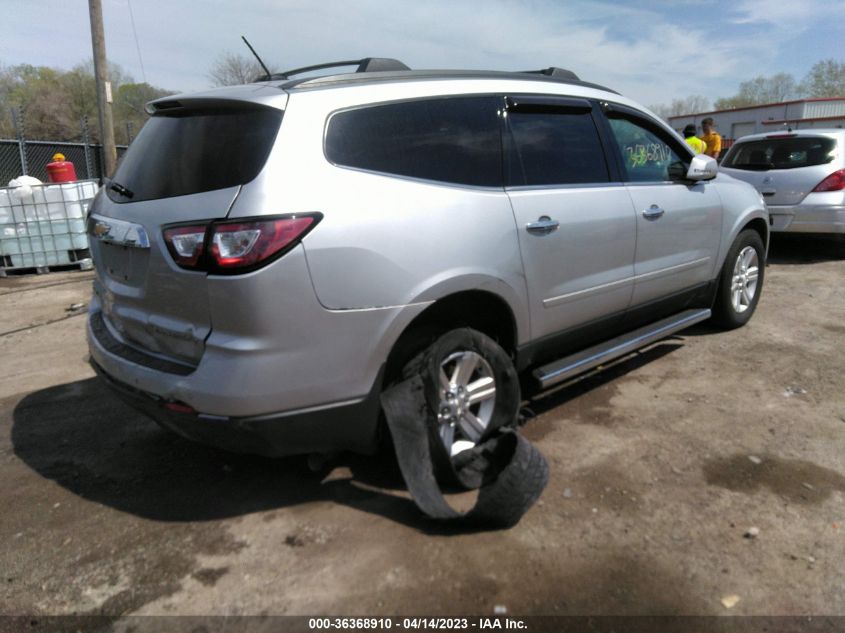 2014 CHEVROLET TRAVERSE LT - 1GNKRHKD1EJ319025