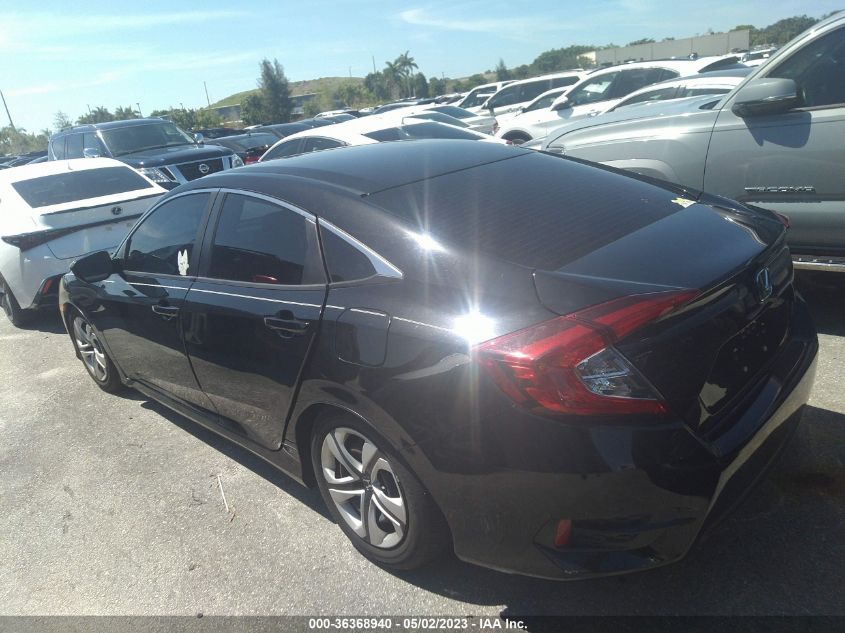 2018 HONDA CIVIC SEDAN LX - 19XFC2F5XJE042541