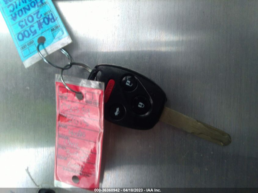 2013 HONDA CIVIC SDN EX-L - 2HGFB2F92DH567383