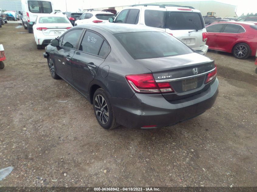 2013 HONDA CIVIC SDN EX-L - 2HGFB2F92DH567383