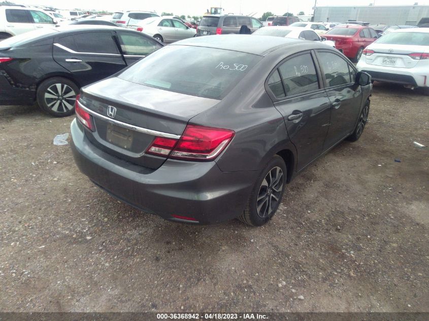 2013 HONDA CIVIC SDN EX-L - 2HGFB2F92DH567383