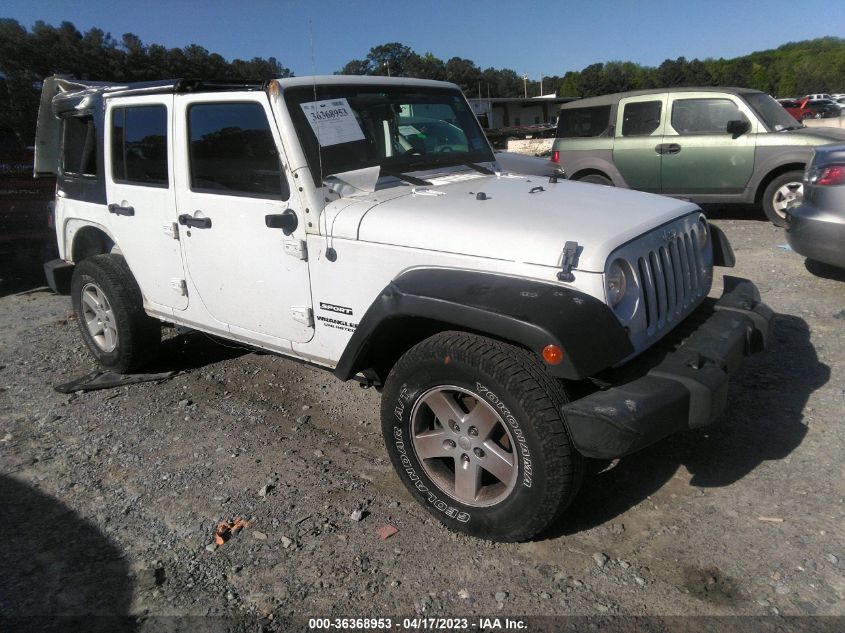 2017 JEEP WRANGLER UNLIMITED SPORT - 1C4BJWDG2HL521716