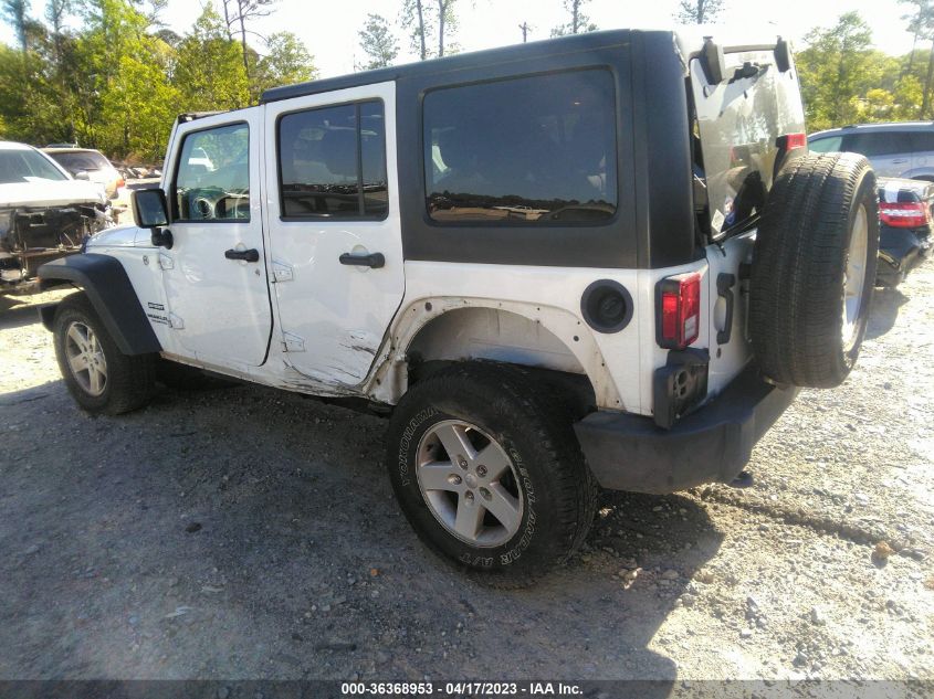 2017 JEEP WRANGLER UNLIMITED SPORT - 1C4BJWDG2HL521716