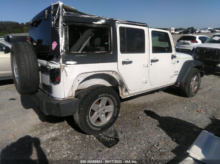2017 JEEP WRANGLER UNLIMITED SPORT - 1C4BJWDG2HL521716